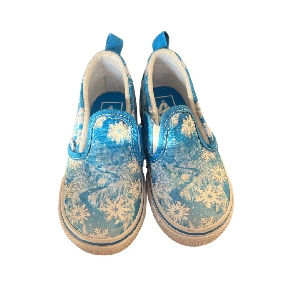NWOT Vans Winter Wonderland Unisex Slip on shoes-Size 6.5